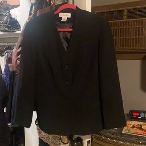 Black Calvin Klein coat